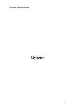 Les chantres
