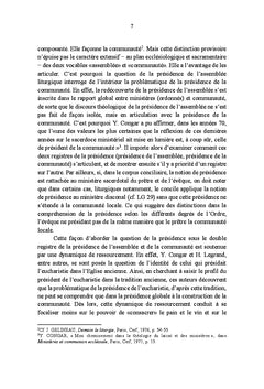 Communaute et presidence