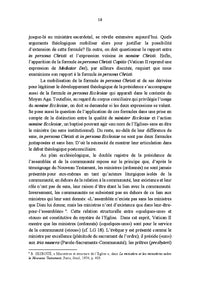 Communaute et presidence