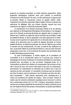 Communaute et presidence