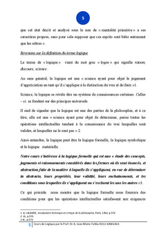 Syllogismes et sophismes pour debutants