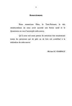 De la Sonorisation