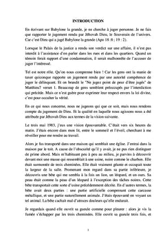 Donnez le tourment et le deuil à l'Église catholique romaine