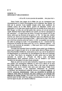 Violence, guerre et paix dans les écrits bibliques