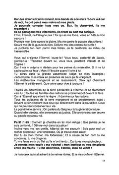 L'Homme selon le Coeur de Dieu /Vie de Prières de Réveil et de Miracles