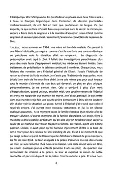 Veux-tu être guéri?