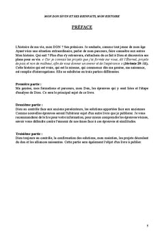 Mon Don Divin Et Ses Bienfaits, Réalités
