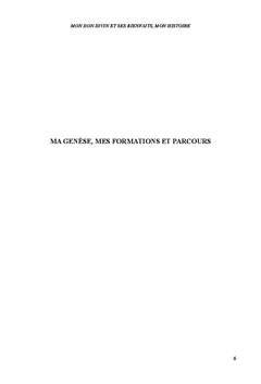 Mon Don Divin Et Ses Bienfaits, Réalités
