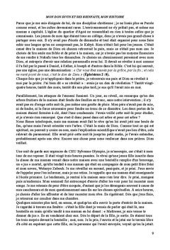 Mon Don Divin Et Ses Bienfaits, Réalités