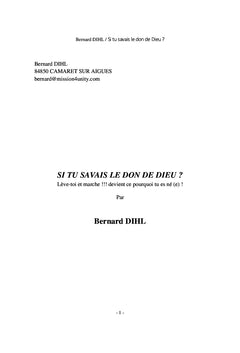 Si tu savais le don de Dieu