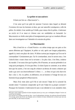 Le prêtre: pasteur ou passeur?