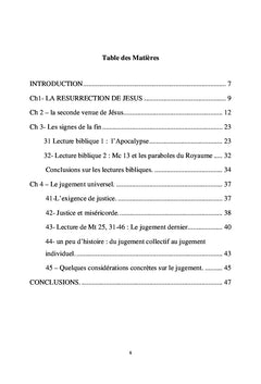 Fin du monde ou Fin d'un monde?