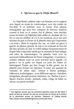 Les dangers du ouija