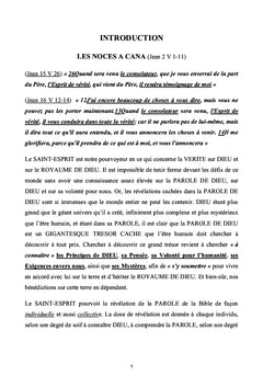 Révélations sur "Les Noces à Cana"