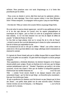 Le vol de la Colombe