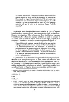 Les tabous et vie chrétienne en milieu africain