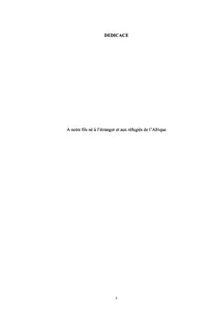 La Bible comme fondement des droits des réfugiés