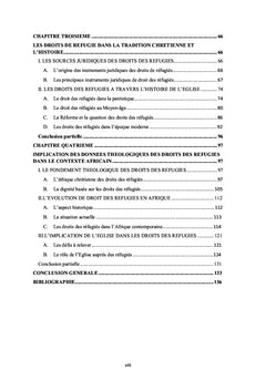 La Bible comme fondement des droits des réfugiés