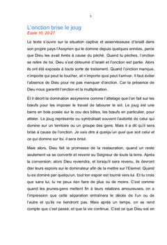 Connaître l'onction