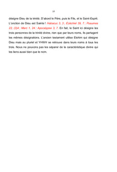 Connaître l'onction