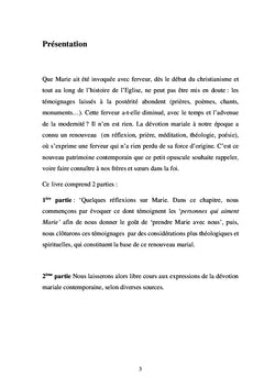 MARIE, aujourd'hui