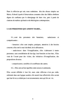 MARIE, aujourd'hui