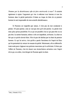 PhEnomEnologie du pEchE et perspectives du salut