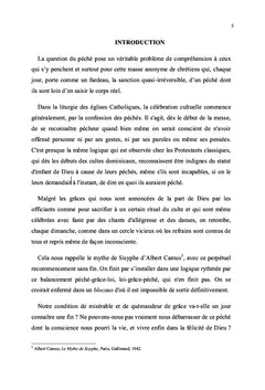 PhEnomEnologie du pEchE et perspectives du salut