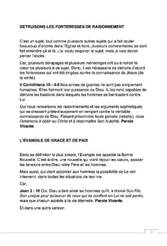 La Provision Divine