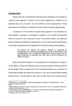 La Caritas dans l'Eglise du Christ