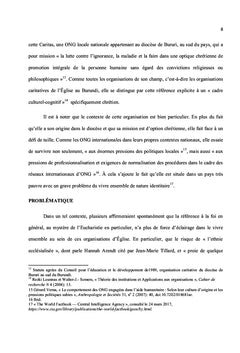 La Caritas dans l'Eglise du Christ