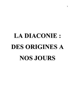LA DIACONIE