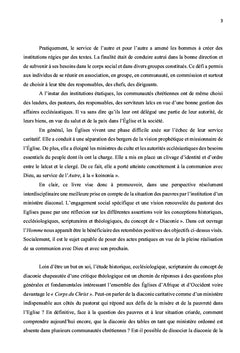 LA DIACONIE