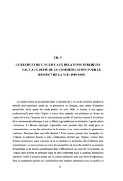 Comment promouvoir le respect de la vie ?