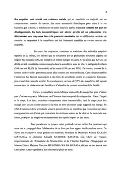 Sens et Contre Sens de la Sorcellerie