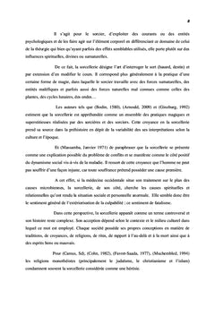 Sens et Contre Sens de la Sorcellerie