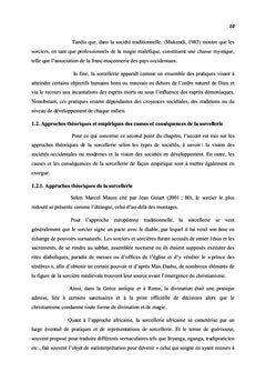 Sens et Contre Sens de la Sorcellerie