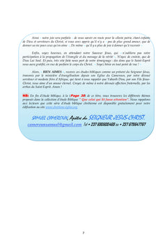 L'onction du Saint des Saints