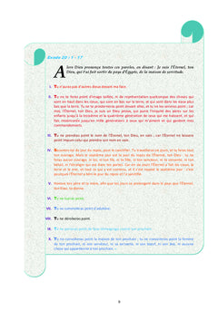 Les dix commandements de Moïse,