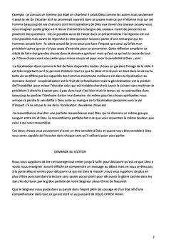 L'oeil de Dieu nous enseigne