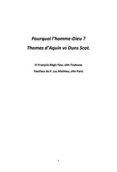 Pourquoi l'homme-Dieu ?