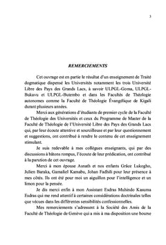 Traité dogmatique: