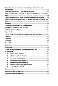 36 Raisons de balkaniser la RD Congo