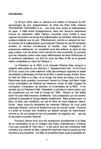 36 Raisons de balkaniser la RD Congo