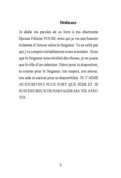 Pas d'erreur dans le choix du conjoint
