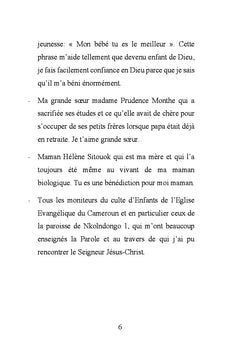 Pas d'erreur dans le choix du conjoint