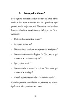 Pas d'erreur dans le choix du conjoint