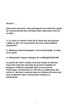 Sur les traces de la bible