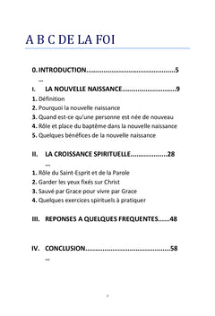 ABC De La Foi
