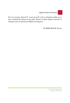 Appelés à être ses témoins